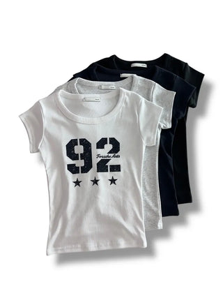 92 Star-printed Short Sleeve T