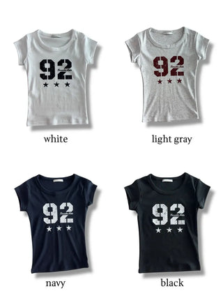 92 Star-printed Short Sleeve T