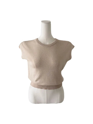D'ar sleeveless knit D'ar Nasi knit
