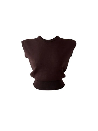 D'ar sleeveless knit D'ar Nasi knit
