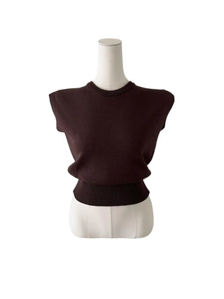 D'ar sleeveless knit D'ar Nasi knit