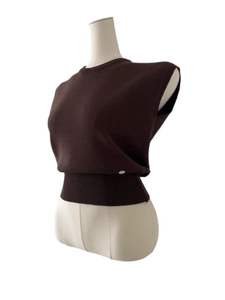 D'ar sleeveless knit D'ar Nasi knit