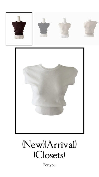 D'ar sleeveless knit D'ar Nasi knit
