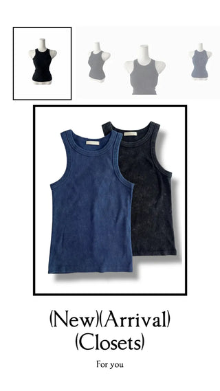 Pepper Vintage Pigment Sleeveless