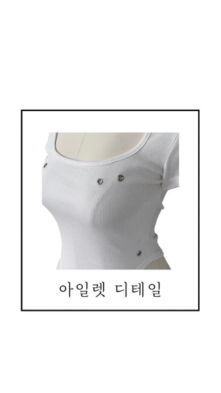 Phantom Semi-cropped Body Suit Short-Sleeved T