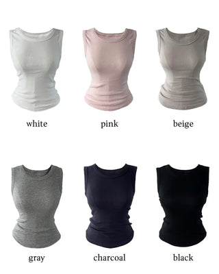 Rookie washing rolled sleeveless