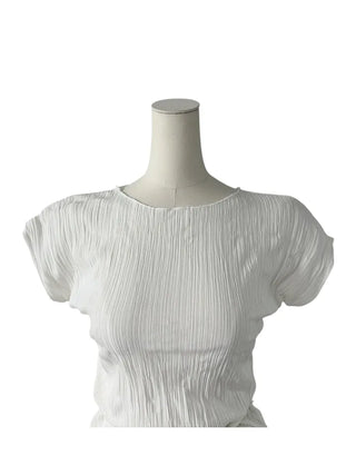 Tsuki Strap Ribboned Blouse