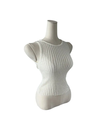 TAR summer top knit sleeveless