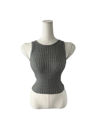 TAR summer top knit sleeveless