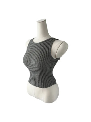 TAR summer top knit sleeveless