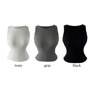 TAR summer top knit sleeveless