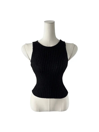 TAR summer top knit sleeveless
