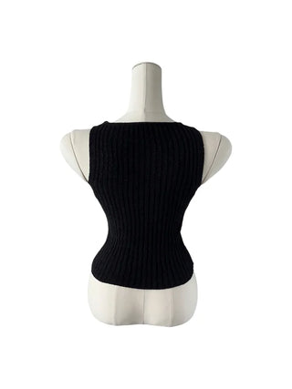 TAR summer top knit sleeveless