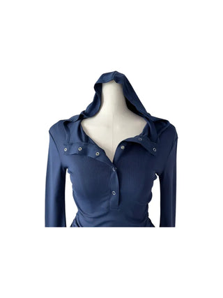 Kima Strap See-Through Long Sleeve T