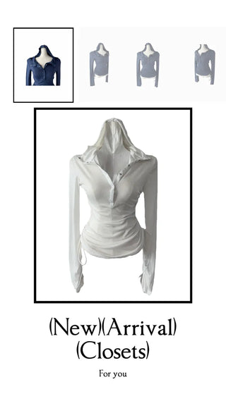 Kima Strap See-Through Long Sleeve T