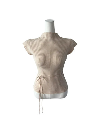 Sharyn string sleeveless knit