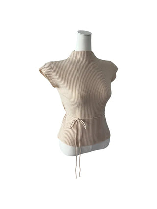 Sharyn string sleeveless knit