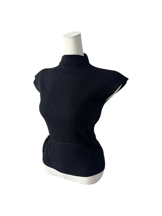 Sharyn string sleeveless knit