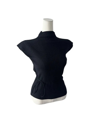 Sharyn string sleeveless knit