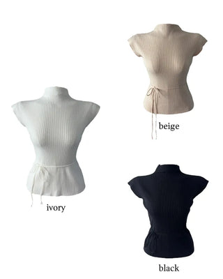 Sharyn string sleeveless knit
