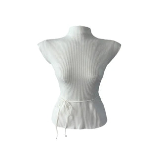 Sharyn string sleeveless knit
