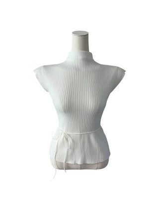 Sharyn string sleeveless knit