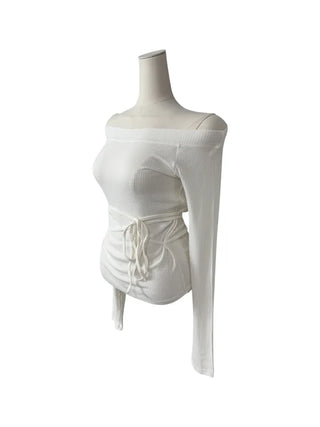 Henan Strap Two-Way Long Sleeve T