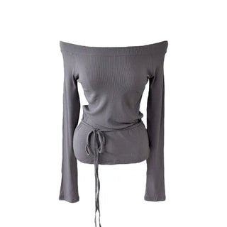 Henan Strap Two-Way Long Sleeve T