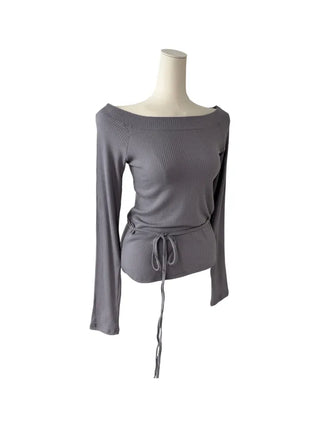 Henan Strap Two-Way Long Sleeve T