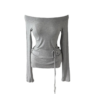 Henan Strap Two-Way Long Sleeve T
