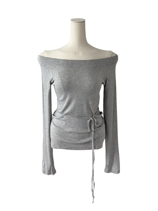 Henan Strap Two-Way Long Sleeve T