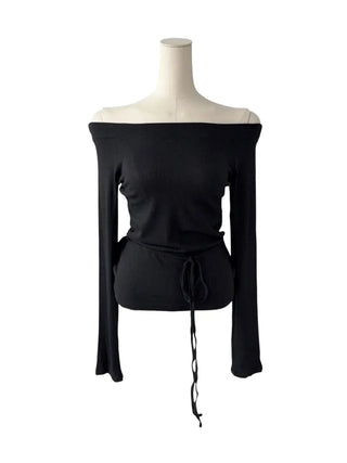Henan Strap Two-Way Long Sleeve T