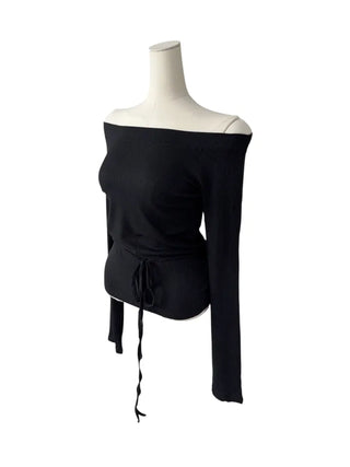 Henan Strap Two-Way Long Sleeve T