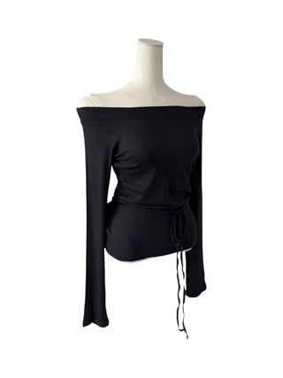 Henan Strap Two-Way Long Sleeve T