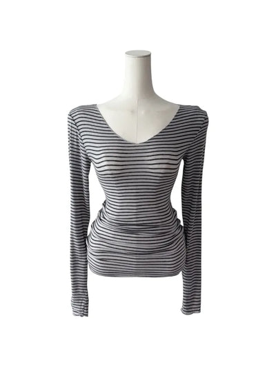 Shira Dangara Stripe Long Sleeve T