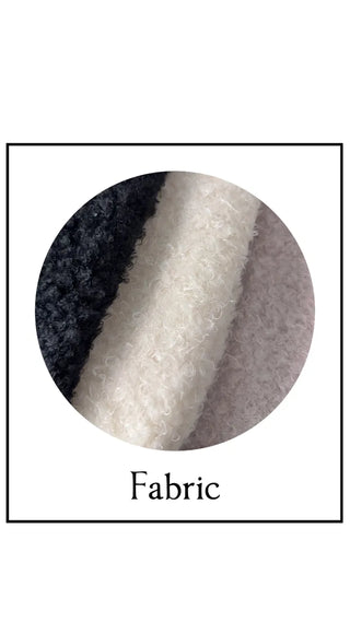 Poodle cute semi-cropped cardigan