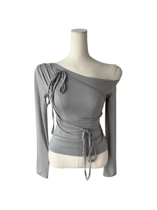 Becky Strap Ribbon Shoulder T
