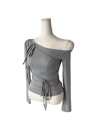Becky Strap Ribbon Shoulder T