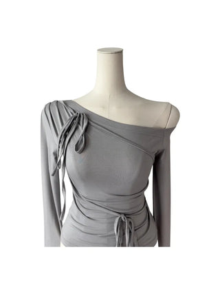 Becky Strap Ribbon Shoulder T