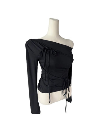 Becky Strap Ribbon Shoulder T