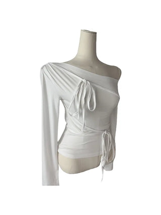 Becky Strap Ribbon Shoulder T