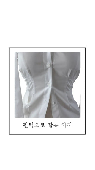 Cheto Tie Long-Sleeved Blouse