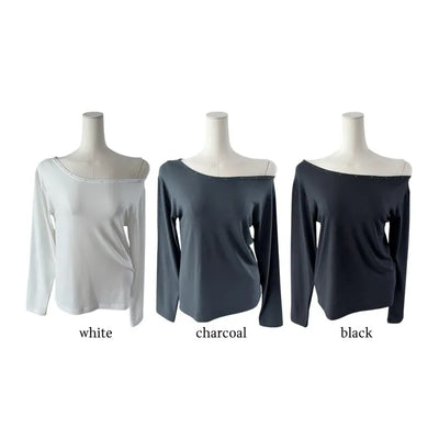 Katz One Shoulder Long Sleeve T
