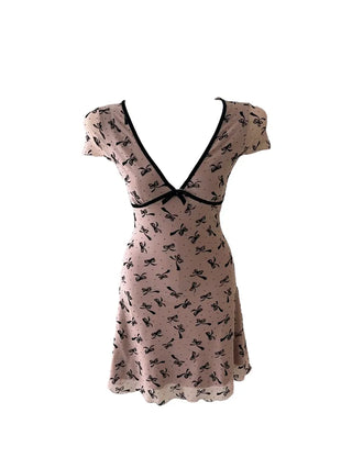 Mori Ribbon Velvet Ops Mori Ribbon Velvet One Piece