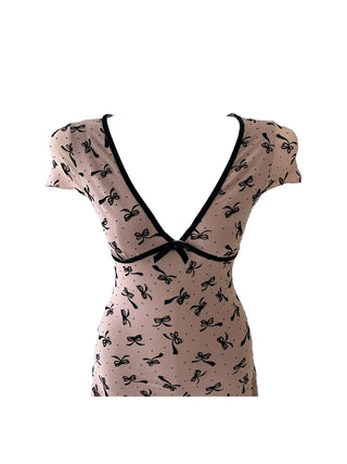 Mori Ribbon Velvet Ops Mori Ribbon Velvet One Piece