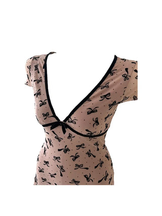 Mori Ribbon Velvet Ops Mori Ribbon Velvet One Piece