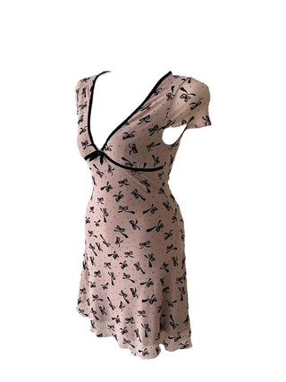 Mori Ribbon Velvet Ops Mori Ribbon Velvet One Piece