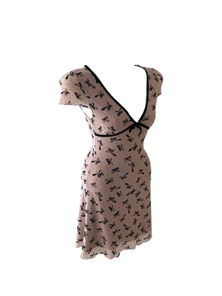 Mori Ribbon Velvet Ops Mori Ribbon Velvet One Piece