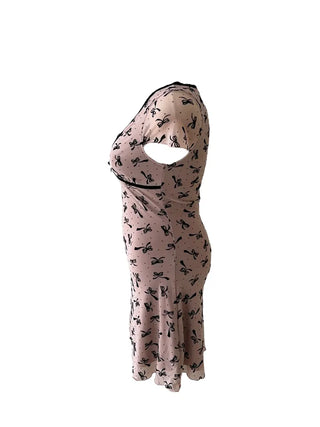 Mori Ribbon Velvet Ops Mori Ribbon Velvet One Piece