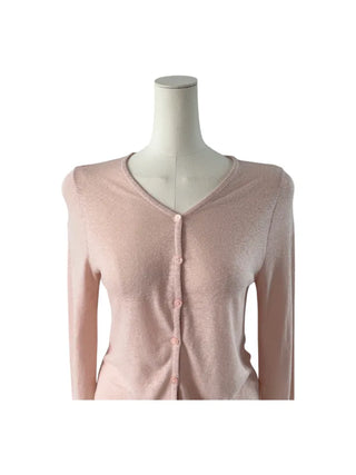 Cotton linen soft cardigan